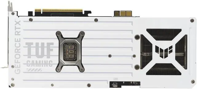 Tarjetas gráficas ASUS TUF Gaming BTF White Edition con adaptador GC-HPWR desmontable GeForce RTX 5070 Ti 16 GB GDDR7 PCI Express 5.0 x16 ATX TUF-RTX5070TI-O16G-BTF-WHITE