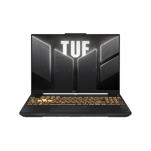 ASUS TUF Gaming F16 Gaming Laptop  16  FHD  144Hz IPS Level 16 10 Display  Intel  Core  5 210H  NVIDIA  GeForce RTX  4050  16GB DDR5  512GB PCIe Gen4 SSD  Wi Fi 6  Win11 Home  FX607VU SS53