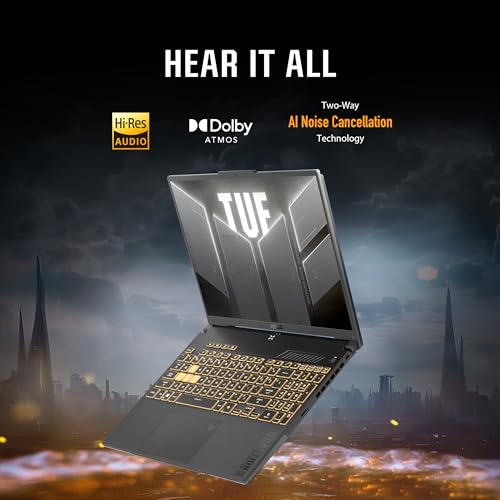 ASUS TUF Gaming F16 2024 Gaming Laptop 16 FHD 144Hz IPS Level 16 10 Display Intel Core 5 210H Processor NVIDIA GeForce RTX 4050 8GB DDR5 512GB PCIe Gen4 SSD Wi Fi 6 Windows 11 Home