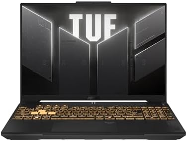 ASUS TUF Gaming F16  2025  Gaming Laptop  16  FHD  165Hz 16 10 Display  Intel  Core  i5 Processor 13450HX  NVIDIA  GeForce RTX  5050  16GB DDR5  512GB PCIe Gen4 SSD  Wi Fi 6E  Win 11 Home
