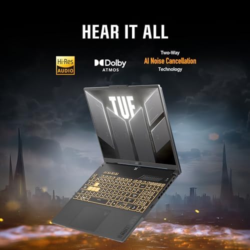 ASUS TUF Gaming F16 Gaming Laptop  16  FHD  144Hz IPS Level 16 10 Display  Intel  Core  5 210H  NVIDIA  GeForce RTX  4050  16GB DDR5  512GB PCIe Gen4 SSD  Wi Fi 6  Win11 Home  FX607VU SS53