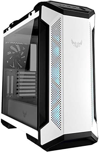 ASUS TUF Gaming GT502 Horizon ATX Mid Tower PC Case  Boundless Panoramic Design  Dual Chamber  Independent CPU and GPU Cooling Zones  Tool Free Side Panels  USB 10 Gbps Type C  Front Panel 