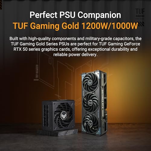 ASUS TUF Gaming GeForce RTX 5070 Ti 16GB GDDR7 OC Edition Gaming Graphics Card PCIe 5 0 HDMI /DP 2 1 3 125 slot Military Grade Components Protective PCB Coating axial tech Fans