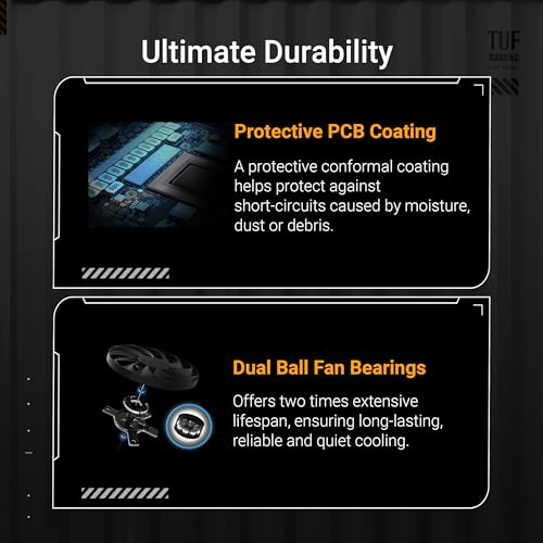 ASUS TUF Gaming GeForce RTX   5060 Ti 16GB GDDR7 OC Edition Gaming Graphics Card  PCIe  5 0  HDMI /DP 2 1  3 1 Slot  Military Grade Components  Protective PCB Coating  axial tech Fans 