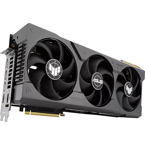 ASUS TUF Gaming GeForce RTX  4080 OC Edition Graphics Card  PCIe 4 0  16GB GDDR6X  HDMI 2 1a  DisplayPort 1 4a