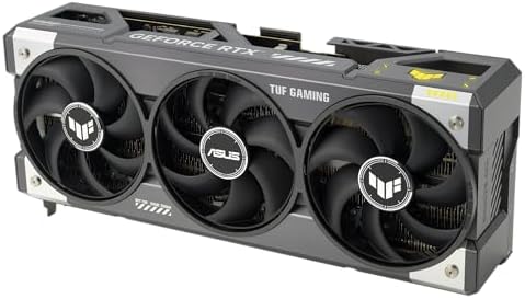 ASUS TUF Gaming GeForce RTX   5080 16GB GDDR7 OC Edition Gaming Graphics Card  PCIe  5 0  HDMI /DP 2 1  3 6 Slot  Military Grade Components  Protective PCB Coating  axial tech Fans  Vapor Chamber 