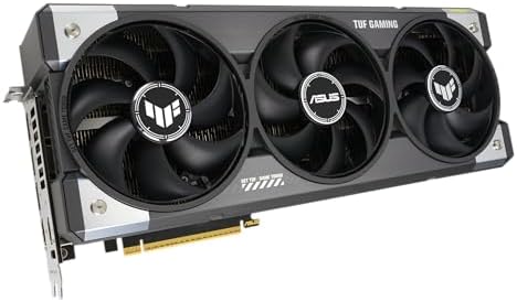ASUS TUF Gaming GeForce RTX   5080 16GB GDDR7 OC Edition Gaming Graphics Card  PCIe  5 0  HDMI /DP 2 1  3 6 Slot  Military Grade Components  Protective PCB Coating  axial tech Fans  Vapor Chamber 
