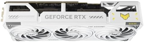 ASUS TUF Gaming GeForce RTX   5070 Ti 16GB GDDR7 BTF White OC Edition Gaming Graphics Card  PCIe  5 0  HDMI /DP 2 1  3 125 slot  Military Grade Components  with a Detachable GC HPWR Adapter