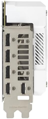 ASUS TUF Gaming GeForce RTX   5070 Ti 16GB GDDR7 BTF White OC Edition Gaming Graphics Card  PCIe  5 0  HDMI /DP 2 1  3 125 slot  Military Grade Components  with a Detachable GC HPWR Adapter
