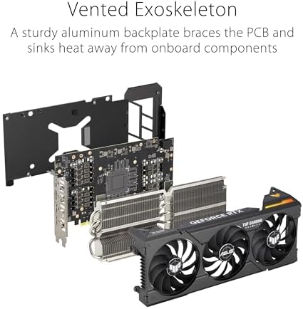 ASUS TUF Gaming GeForce RTX   5070 12GB GDDR7 OC Edition Gaming Graphics Card  PCIe  5 0  HDMI /DP 2 1  3 125 slot  Military Grade Components  Protective PCB Coating  axial tech Fans 