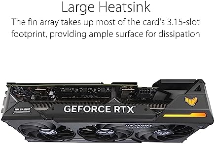 ASUS TUF Gaming GeForce RTX   5070 12GB GDDR7 OC Edition Gaming Graphics Card  PCIe  5 0  HDMI /DP 2 1  3 125 slot  Military Grade Components  Protective PCB Coating  axial tech Fans 