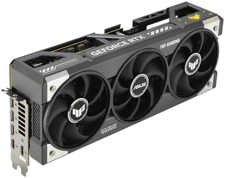 ASUS TUF Gaming GeForce RTX   5090 32GB GDDR7 Gaming Graphics Card  PCIe  5 0  HDMI /DP 2 1  3 6 Slot  Military Grade Components  Protective PCB Coating  axial tech Fans  Vapor Chamber 