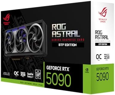 ASUS TUF Gaming GeForce RTX   5090 32GB GDDR7 Gaming Graphics Card  PCIe  5 0  HDMI /DP 2 1  3 6 Slot  Military Grade Components  Protective PCB Coating  axial tech Fans  Vapor Chamber 