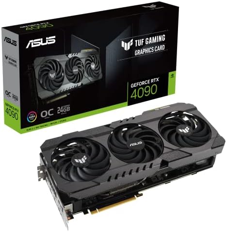 ASUS TUF Gaming GeForce RTX   5090 32GB GDDR7 Gaming Graphics Card  PCIe  5 0  HDMI /DP 2 1  3 6 Slot  Military Grade Components  Protective PCB Coating  axial tech Fans  Vapor Chamber 
