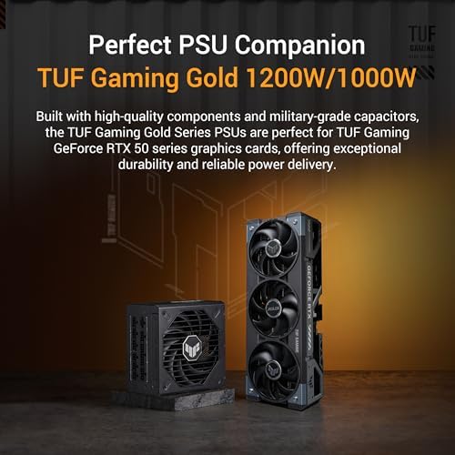 ASUS TUF Gaming GeForce RTX   5080 16GB GDDR7 OC Edition Gaming Graphics Card  PCIe  5 0  HDMI /DP 2 1  3 6 Slot  Military Grade Components  Protective PCB Coating  axial tech Fans  Vapor Chamber