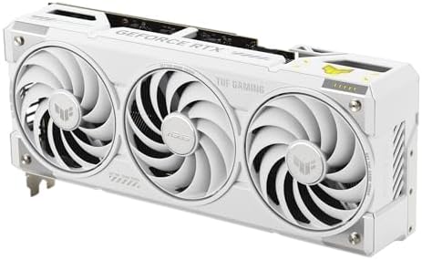ASUS TUF Gaming GeForce RTX   5070 Ti 16GB GDDR7 BTF White OC Edition Gaming Graphics Card  PCIe  5 0  HDMI /DP 2 1  3 125 slot  Military Grade Components  with a Detachable GC HPWR Adapter 