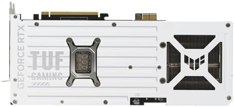 ASUS TUF Gaming GeForce RTX ™ 5070 Ti 16GB GDDR7 BTF White OC Edition Tarjeta Gráfica para Juegos (PCIe® 5.0, HDMI®/DP 2.1, ranura de 3.125, Componentes de Grado Militar, con un Adaptador GC-HPWR