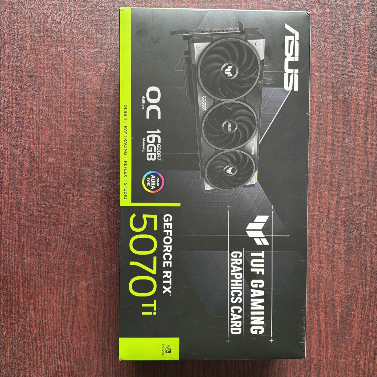 ASUS TUF Gaming GeForce RTX 5070 Ti OC Edition 16GB GDDR7