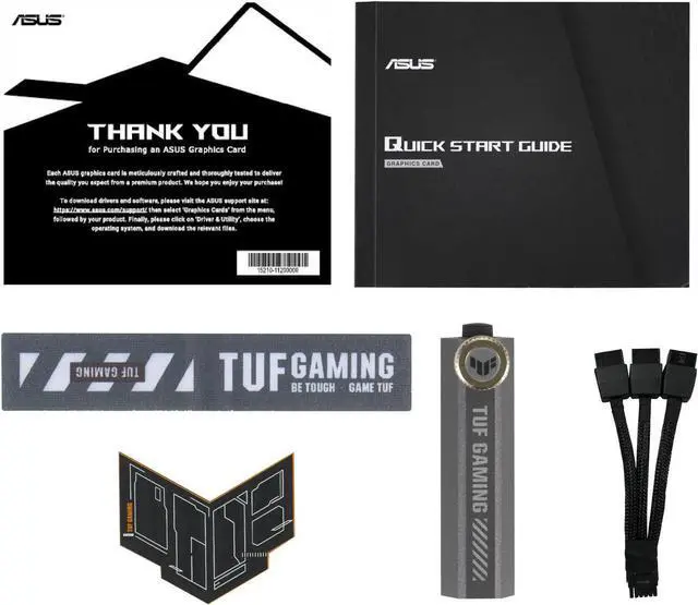 ASUS TUF Gaming GeForce RTX 5070 Ti OC Edition 16GB GDDR7 TUF RTX5070TI O16G GAMING PCI Express 5 0 DLSS 4 0 Graphics Card