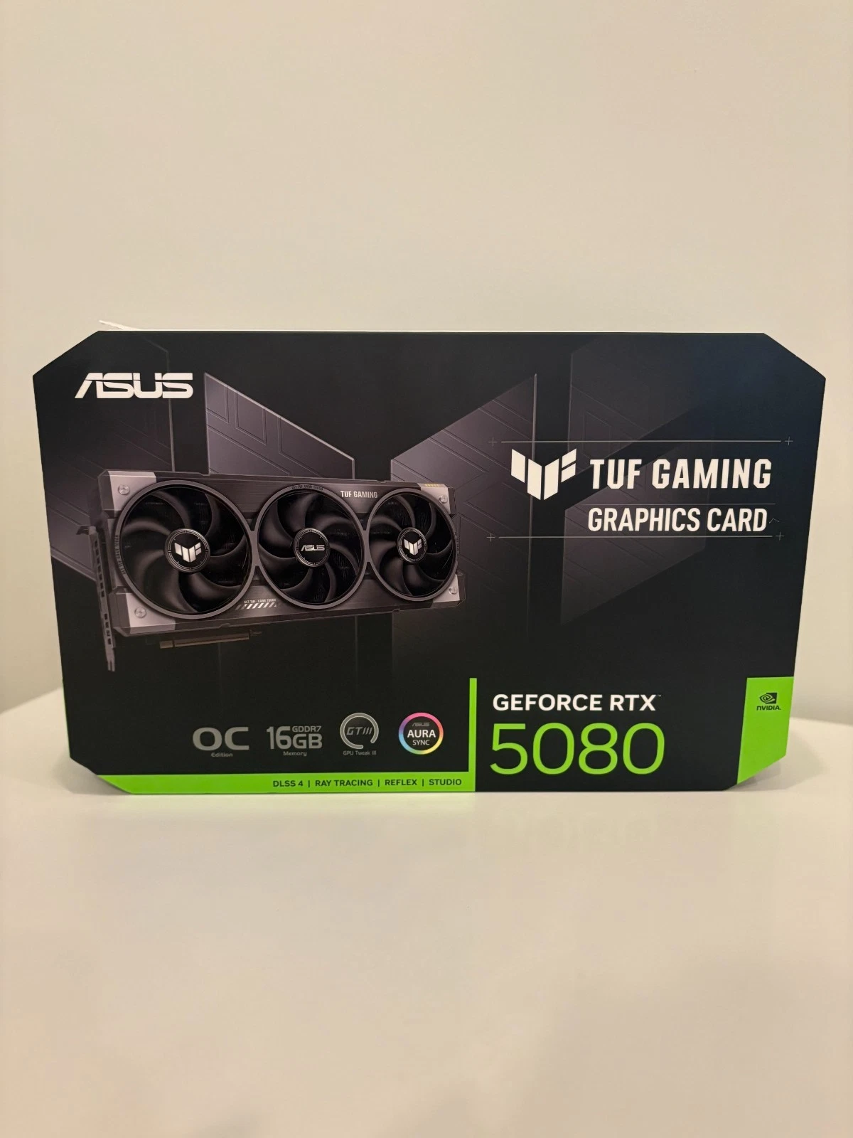 ASUS TUF Gaming GeForce RTX 5080 OC 16GB GDDR7 NEW SEALED GPU Warranty