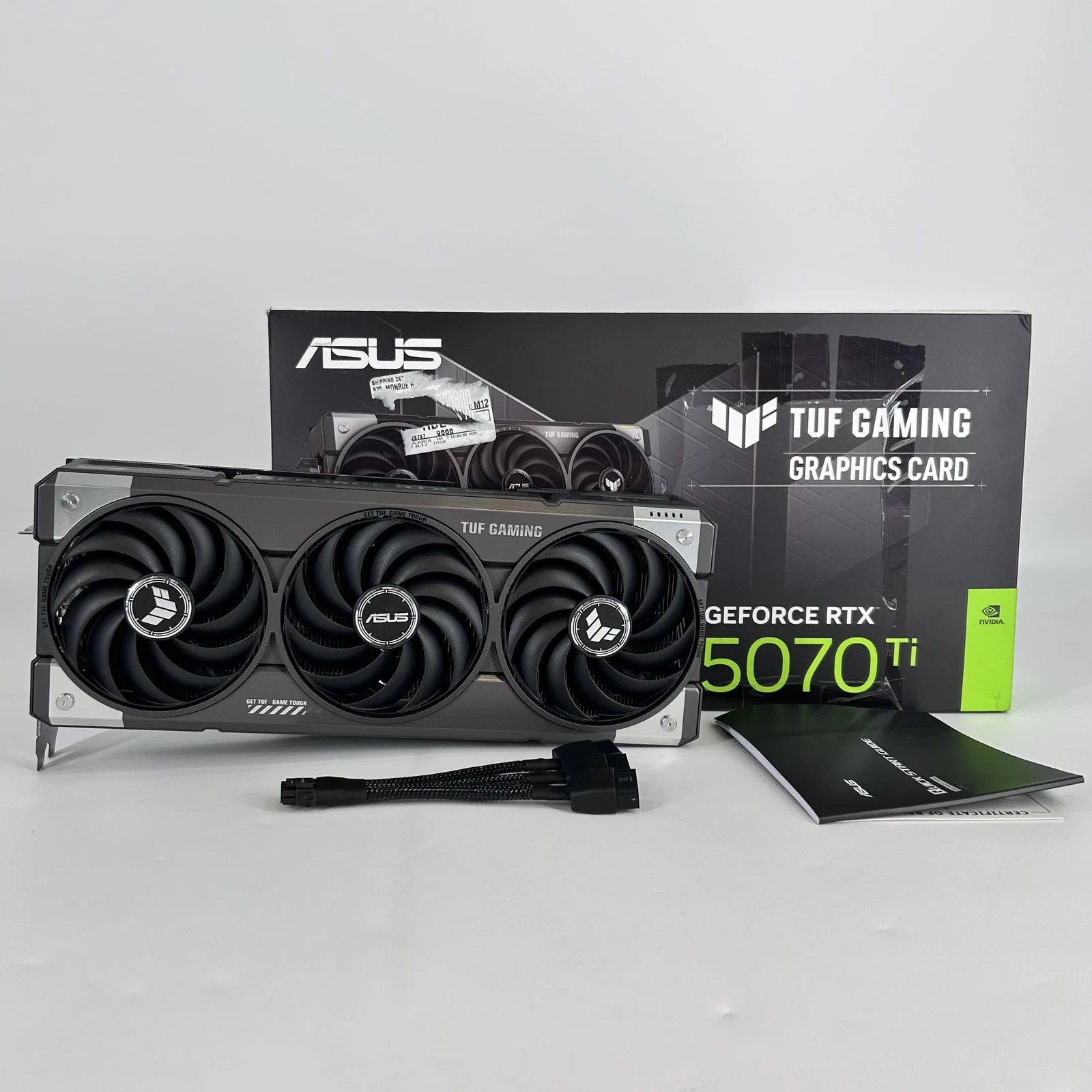 ASUS TUF Gaming GeForce RTX 5070 Ti 16GB   Graphics Card   Excellent Condition