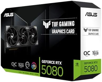 ASUS TUF Gaming GeForce RTX  5080 16GB GDDR7 OC Edition Graphics Card