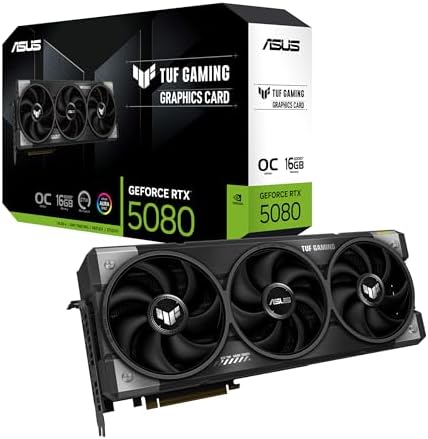 ASUS TUF Gaming GeForce RTX  5080 16GB GDDR7 OC Edition Graphics Card
