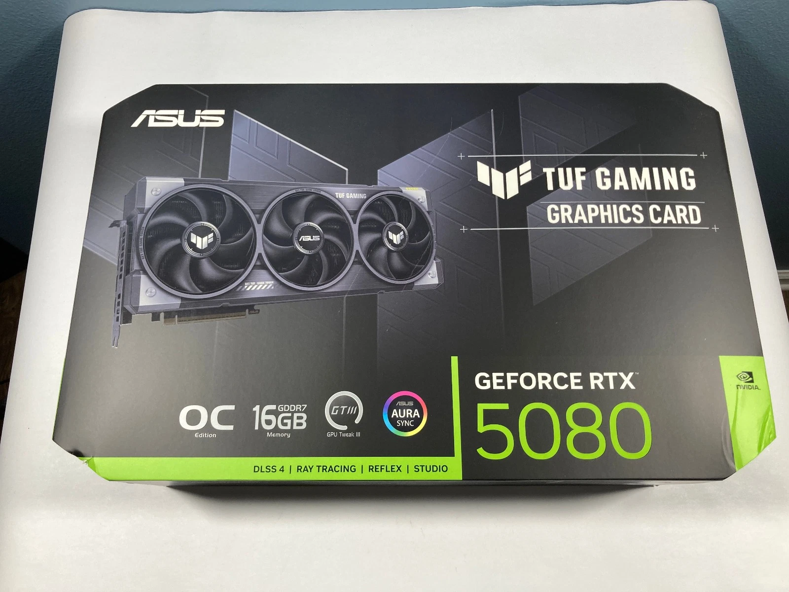ASUS TUF Gaming GeForce RTX 5080 16GB GDDR7 OC Edition Graphics Card  Brand New