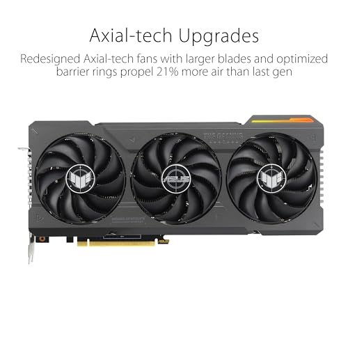 ASUS TUF Gaming NVIDIA GeForce RTX™ 4070 Ti Super OC Edition - Tarjeta gráfica para juegos (PCIe 4.0, 16 GB GDDR6X, HDMI 2.1a, DisplayPort 1.4a), RTX4070Ti|OC|Negro
