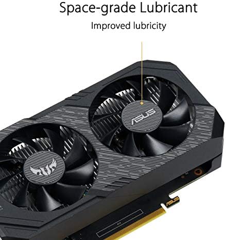 ASUS TUF Gaming NVIDIA GeForce GTX 1650 OC Edition Graphics Card  PCIe 3 0  4GB GDDR6 Memory  HDMI  DisplayPort  DVI D  1x 6 pin Power Connector  IP5X Dust Resistance  Space Grade Lubricant 