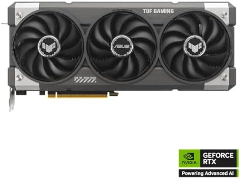 ASUS TUF Gaming NVIDIA GeForce RTX 5060 8GB GDDR7 OC Edition Graphics Card   PCIe 5 0  HDMI/DP 2 1  3 1 Slot  Military Grade Components  Protective PCB Coating  Axial tech Fans   3 Year Warranty