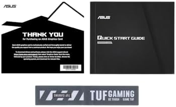 ASUS TUF Gaming NVIDIA GeForce RTX 5060 8GB GDDR7 OC Edition Graphics Card   PCIe 5 0  HDMI/DP 2 1  3 1 Slot  Military Grade Components  Protective PCB Coating  Axial tech Fans   3 Year Warranty