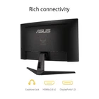 ASUS TUF Gaming VG27WQ 27  Curved Monitor  165Hz  BLACK