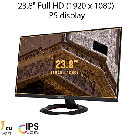 ASUS TUF Gaming VG27VH1B 27  Curved Monitor  1080P Full HD  165Hz  Supports 144Hz   Extreme Low Motion Blur  Adaptive sync  FreeSync Premium  1ms  Eye Care  HDMI D Sub  BLACK