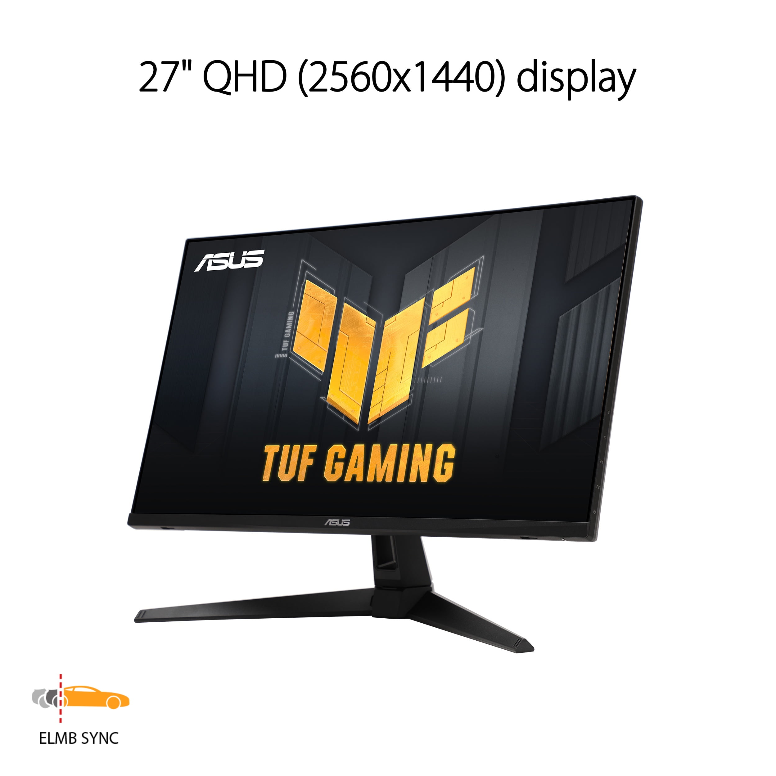 ASUS TUF Gaming VG27AQ3AZ Gaming Monitor   27" QHD  2560x1440   180Hz  Fast IPS  1ms  GTG 