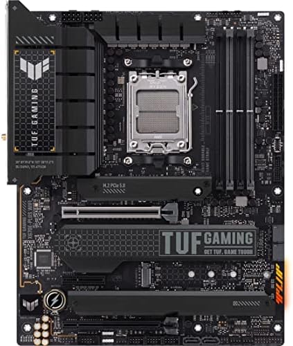 ASUS TUF Gaming X670E PLUS WiFi 6E Socket AM5  LGA 1718  Ryzen 7000 ATX Gaming Motherboard 16 Power Stages  PCIe  5 0  DDR5 Memory  Four M 2 Slots 2 5 Gb LAN USB 4  Aura RGB Lighting