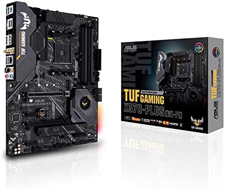 ASUS TUF Gaming X670E PLUS WiFi 6E Socket AM5  LGA 1718  Ryzen 7000 ATX Gaming Motherboard 16 Power Stages  PCIe  5 0  DDR5 Memory  Four M 2 Slots 2 5 Gb LAN USB 4  Aura RGB Lighting