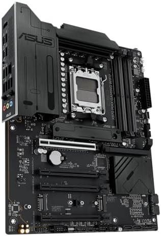 ASUS TUF Gaming X870 PLUS WiFi AMD AM5 X870 ATX Motherboard  16 2 1  80A SPS Power Stages  DDR5  PCIe 5 0 Ready  Four M 2 Slots  Wi Fi 7  2 5Gb LAN  HDMI  USB4  40Gbps  SATA 6 Gbps  USB 20Gbps Type C