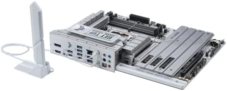 ASUS TUF Gaming Z890 PRO WiFi Z890 LGA 1851 ATX Motherboard  Intel  Core  Ultra Series 2 Ready  Advanced AI PC Ready  16 1 2 1 Stages  DDR5  PCIe  5 0  Thunderbolt 4 Type C  4X M 2  Wi Fi 7  2 5Gb