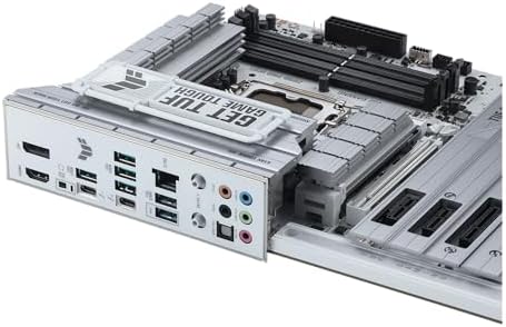 ASUS TUF Gaming Z890 PRO WiFi Z890 LGA 1851 ATX Motherboard  Intel  Core  Ultra Series 2 Ready  Advanced AI PC Ready  16 1 2 1 Stages  DDR5  PCIe  5 0  Thunderbolt 4 Type C  4X M 2  Wi Fi 7  2 5Gb