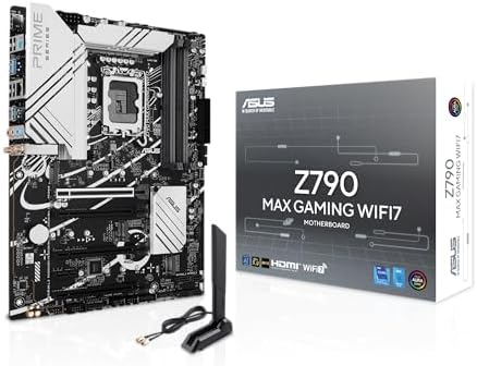 ASUS TUF Gaming Z890 PRO WiFi Z890 LGA 1851 ATX Motherboard  Intel  Core  Ultra Series 2 Ready  Advanced AI PC Ready  16 1 2 1 Stages  DDR5  PCIe  5 0  Thunderbolt 4 Type C  4X M 2  Wi Fi 7  2 5Gb