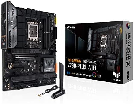 ASUS TUF Gaming Z890 PRO WiFi Z890 LGA 1851 ATX Motherboard  Intel  Core  Ultra Series 2 Ready  Advanced AI PC Ready  16 1 2 1 Stages  DDR5  PCIe  5 0  Thunderbolt 4 Type C  4X M 2  Wi Fi 7  2 5Gb