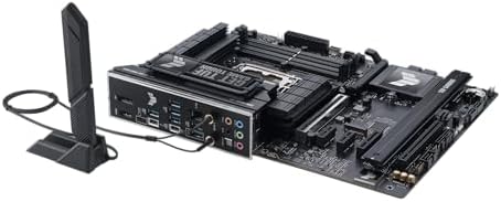 ASUS TUF Gaming Z890 PLUS WiFi Z890 LGA 1851 ATX Motherboard  Intel  Core  Ultra Series 2 Ready  Advanced AI PC Ready  16 1 2 1 Stages  DDR5  PCIe  5 0  Thunderbolt  4 Type C   4X M 2  Wi Fi 7  2 5Gb
