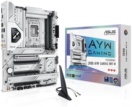 ASUS TUF Gaming Z890 PLUS WiFi Z890 LGA 1851 ATX Motherboard  Intel  Core  Ultra Series 2 Ready  Advanced AI PC Ready  16 1 2 1 Stages  DDR5  PCIe  5 0  Thunderbolt  4 Type C   4X M 2  Wi Fi 7  2 5Gb