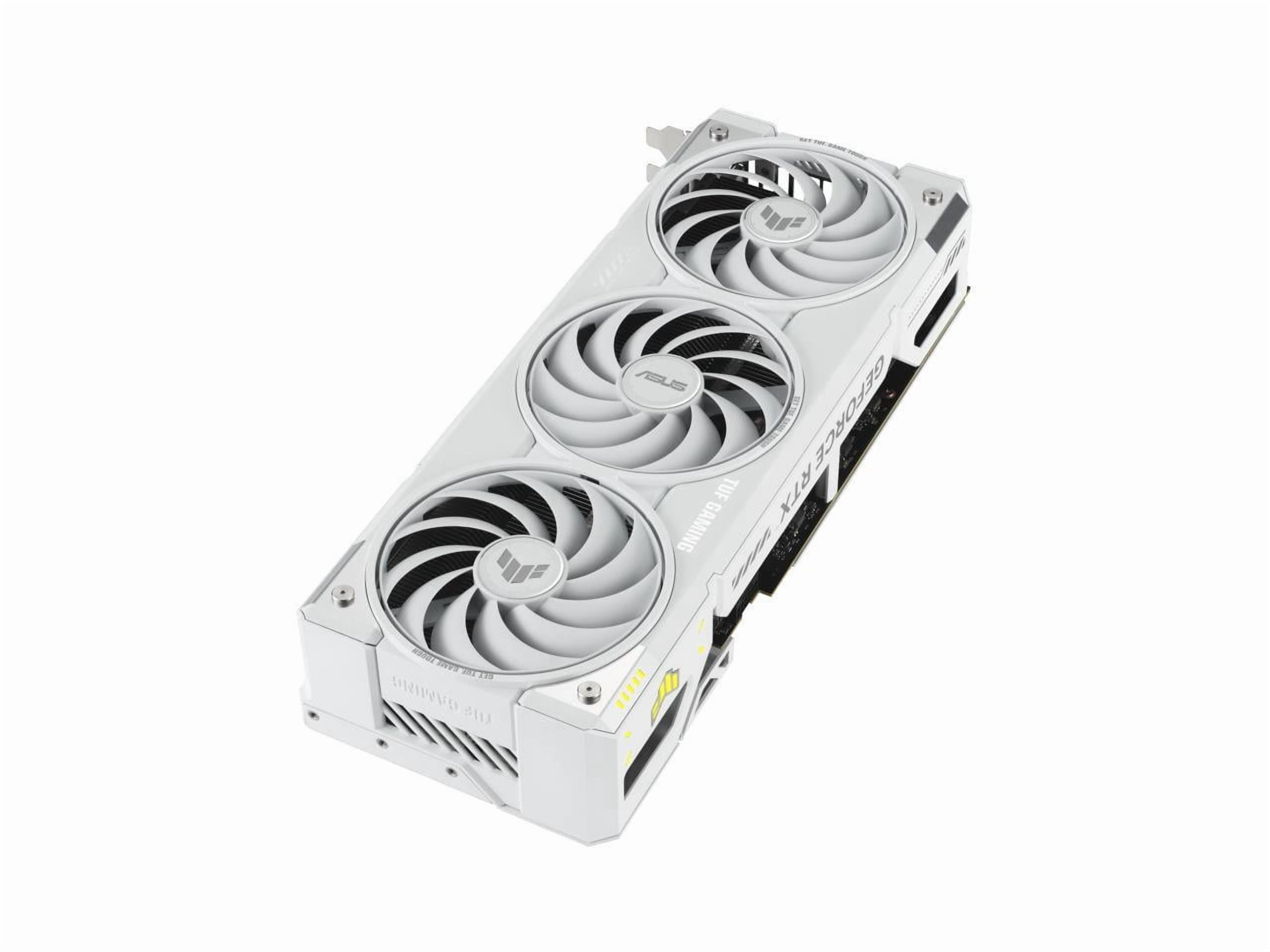 ASUS TUF Gaming white GeForce RTX 5070 Ti OC Edition 16GB GDDR7 TUF RTX5070TI O16G WHITE GAMING PCI Express 5 0 DLSS 4 0 Graphics Card