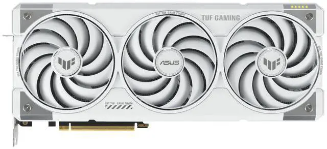 ASUS TUF Gaming white GeForce RTX 5070 Ti OC Edition 16GB GDDR7 TUF RTX5070TI O16G WHITE GAMING PCI Express 5 0 DLSS 4 0 Graphics Card