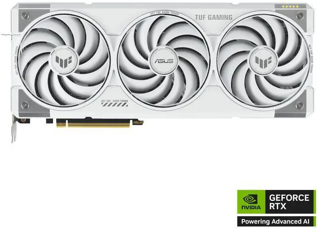 ASUS TUF Gaming white GeForce RTX 5070 Ti OC Edition 16GB GDDR7 TUF RTX5070TI O16G WHITE GAMING PCI Express 5 0 DLSS 4 0 Graphics Card