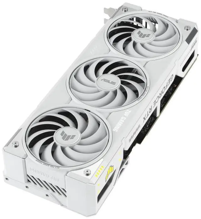 ASUS TUF Gaming white GeForce RTX 5070 Ti OC Edition 16GB GDDR7 TUF RTX5070TI O16G WHITE GAMING PCI Express 5 0 DLSS 4 0 Graphics Card
