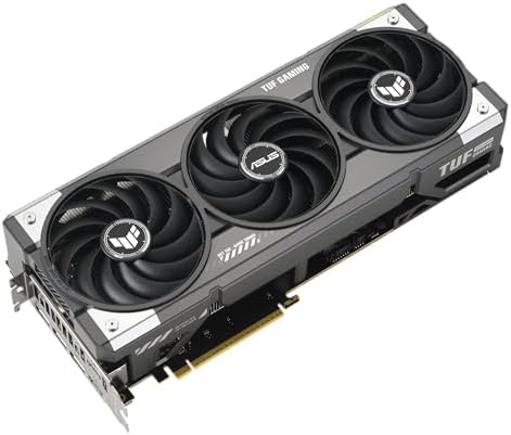 ASUS TUF GeForce RTX  5070 Ti 16GB GDDR7 OC Edition Graphics Card  NVIDIA  Desktop  PCIe  5 0  HDMI /DP 2 1  3 125 Slot  Military Grade Components  Protective PCB Coating  Axial tech Fans 