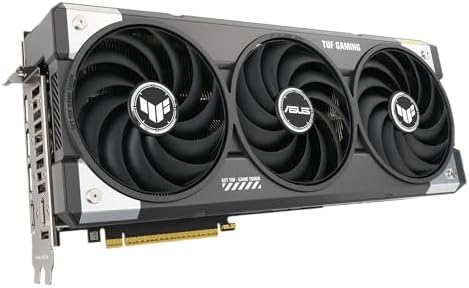 ASUS TUF GeForce RTX  5070 Ti 16GB GDDR7 OC Edition Graphics Card  NVIDIA  Desktop  PCIe  5 0  HDMI /DP 2 1  3 125 Slot  Military Grade Components  Protective PCB Coating  Axial tech Fans 